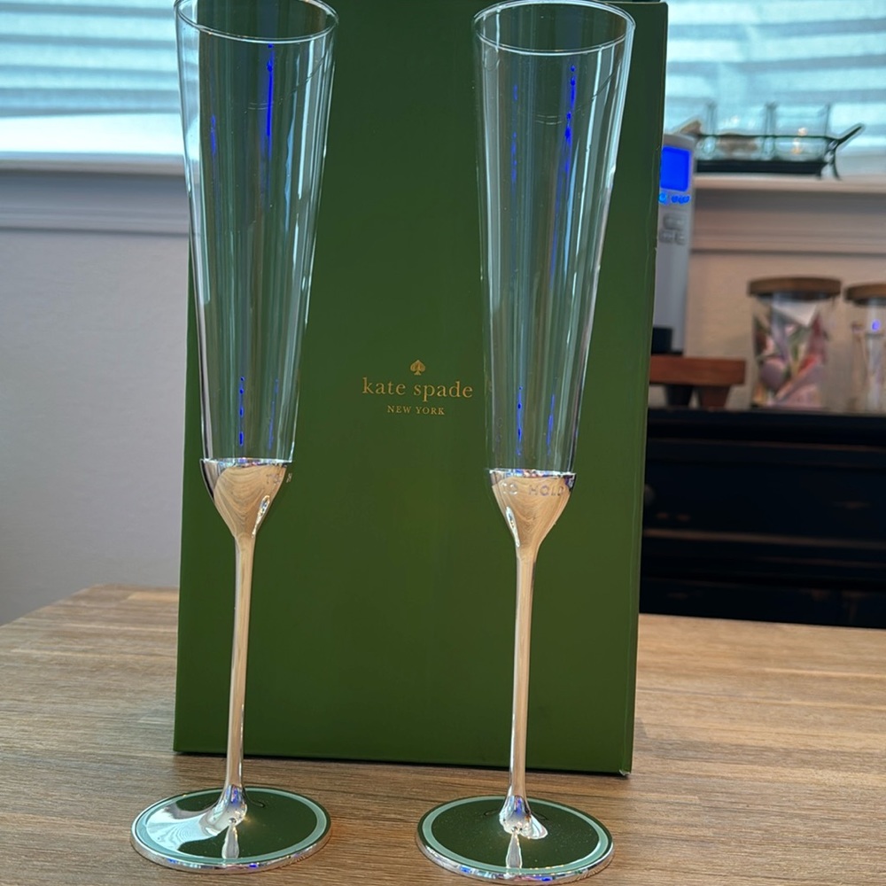 Kate Spade Champagne Glases